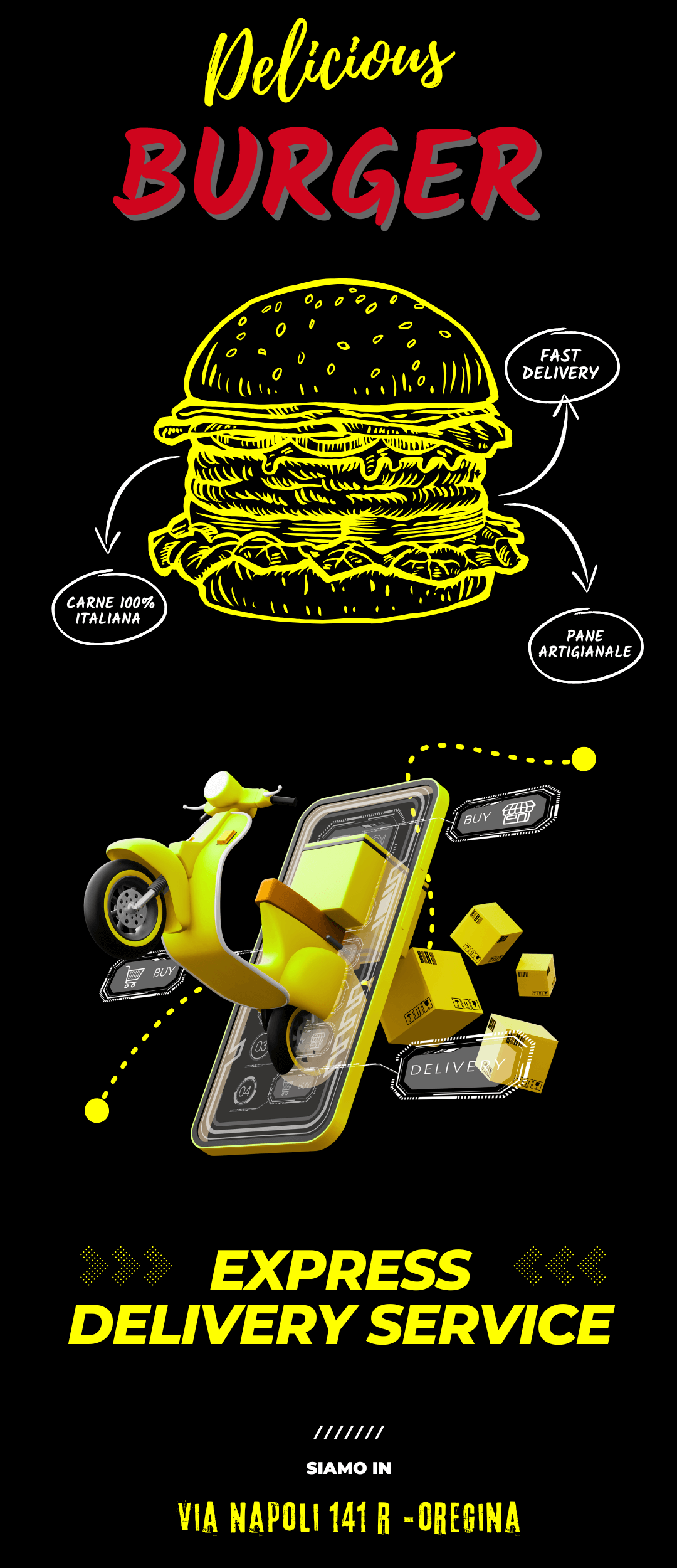 La Vacca Hamburgheria Genovese in Via Napoli