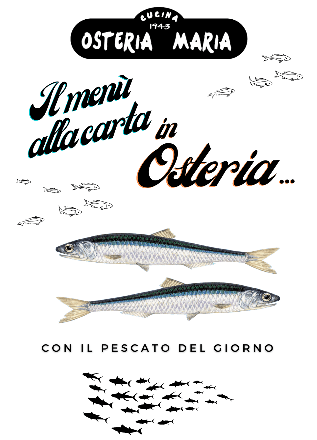 menu alla carta osteria maria genova