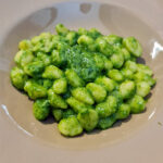 Gnocchi al pesto dell'Osteria Maria di Genova
